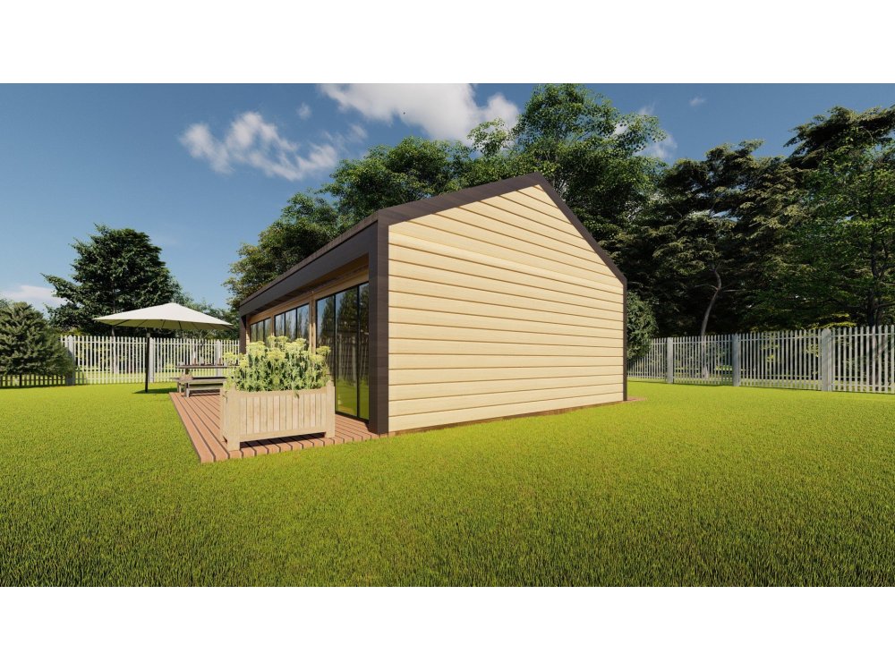 Willowbrook Wooden House – 5.5 x 9m | 41.91m²