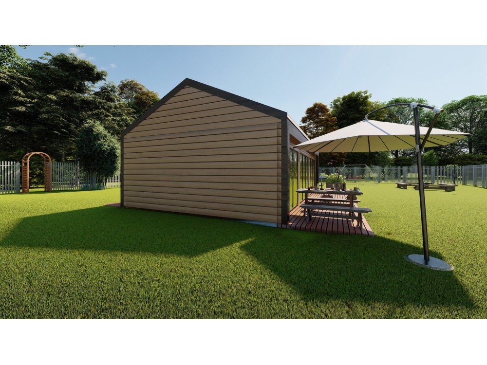 Willowbrook Wooden House – 5.5 x 9m | 41.91m²