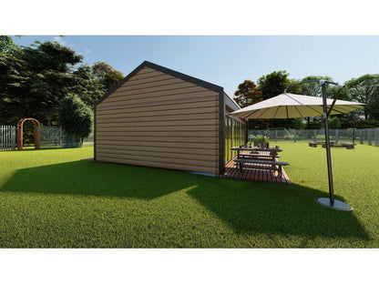 Willowbrook Wooden House – 5.5 x 9m | 41.91m²