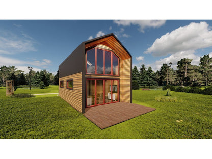 The Windale Wooden House – 4.5 × 7.5m | 39.92 m²