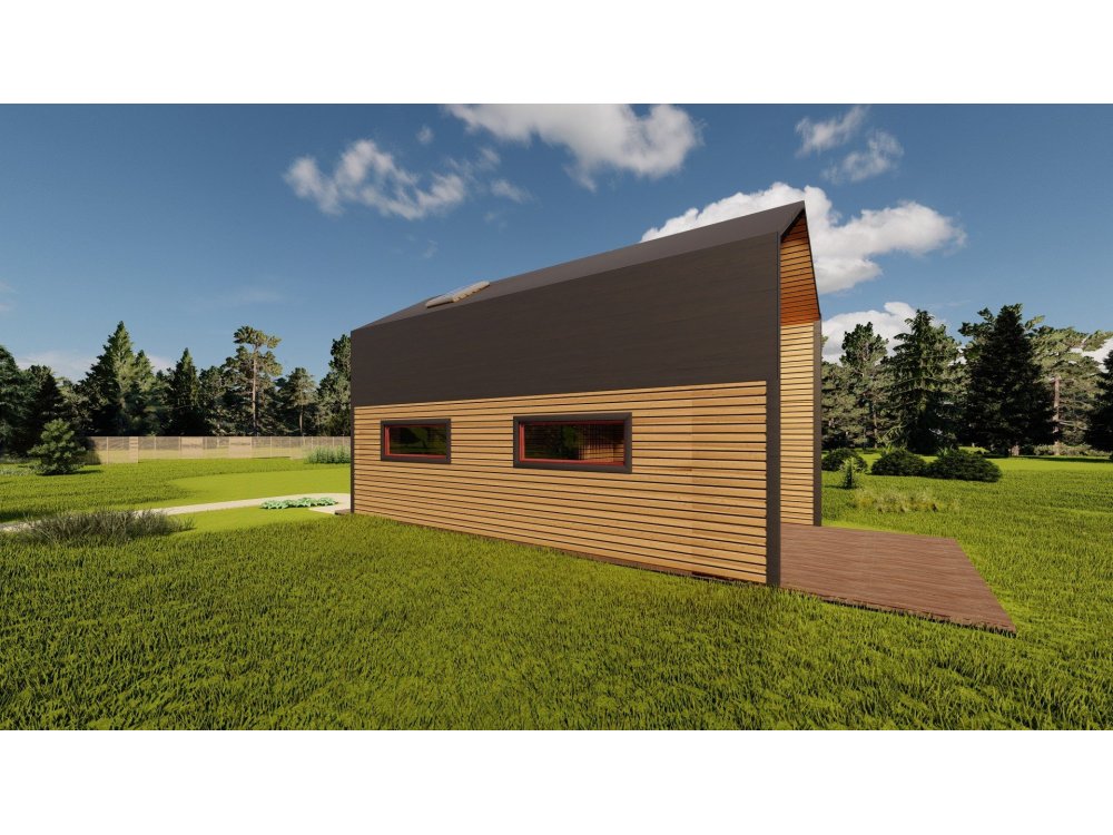 The Windale Wooden House – 4.5 × 7.5m | 39.92 m²