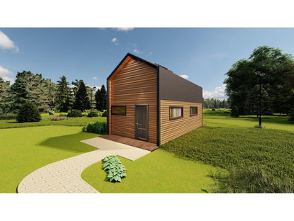 The Windale Wooden House – 4.5 × 7.5m | 39.92 m²