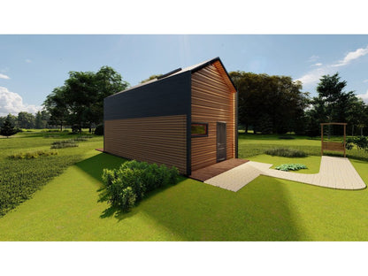 The Windale Wooden House – 4.5 × 7.5m | 39.92 m²