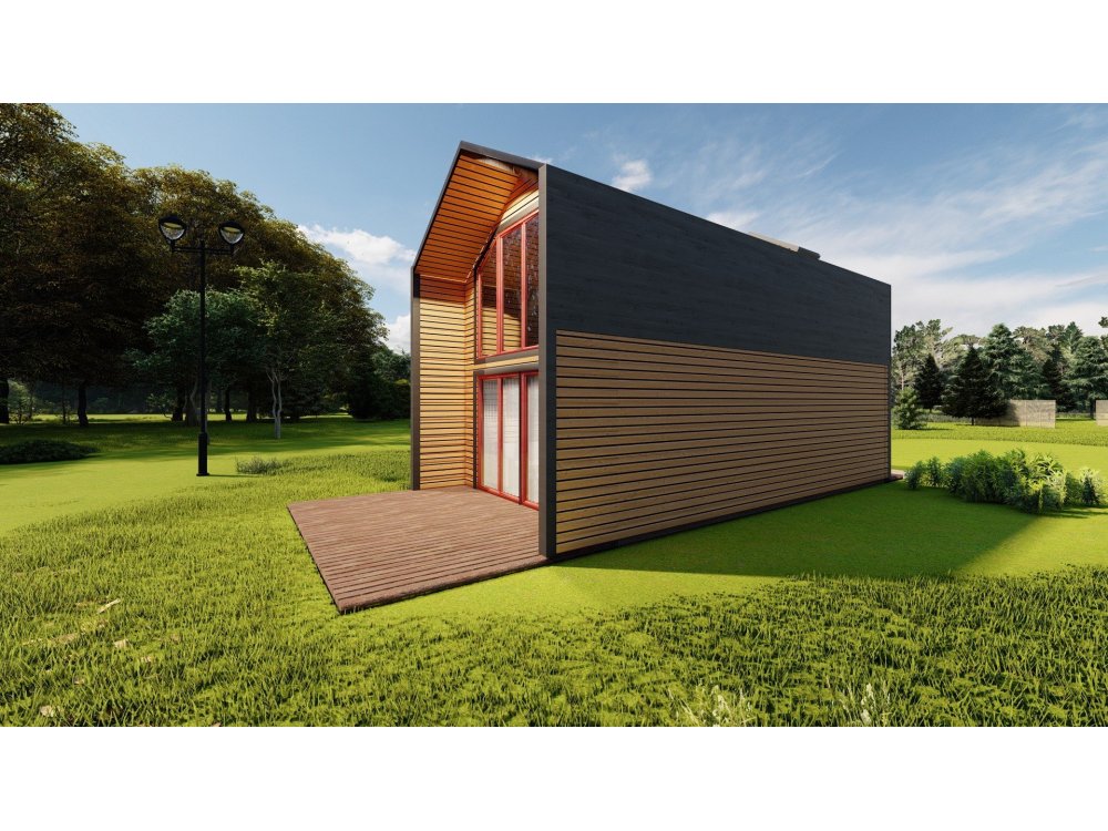 The Windale Wooden House – 4.5 × 7.5m | 39.92 m²