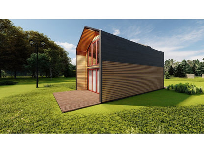 The Windale Wooden House – 4.5 × 7.5m | 39.92 m²