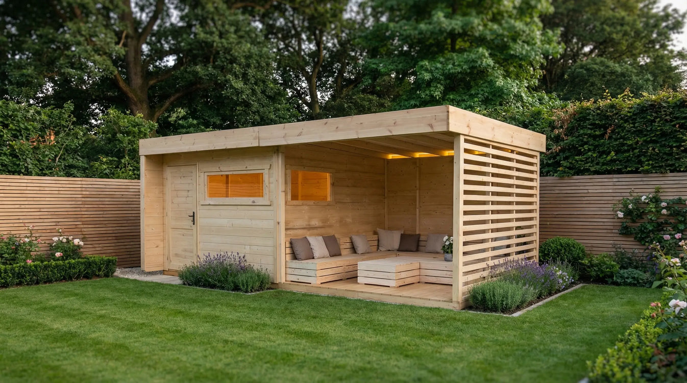 Hampstead garden office